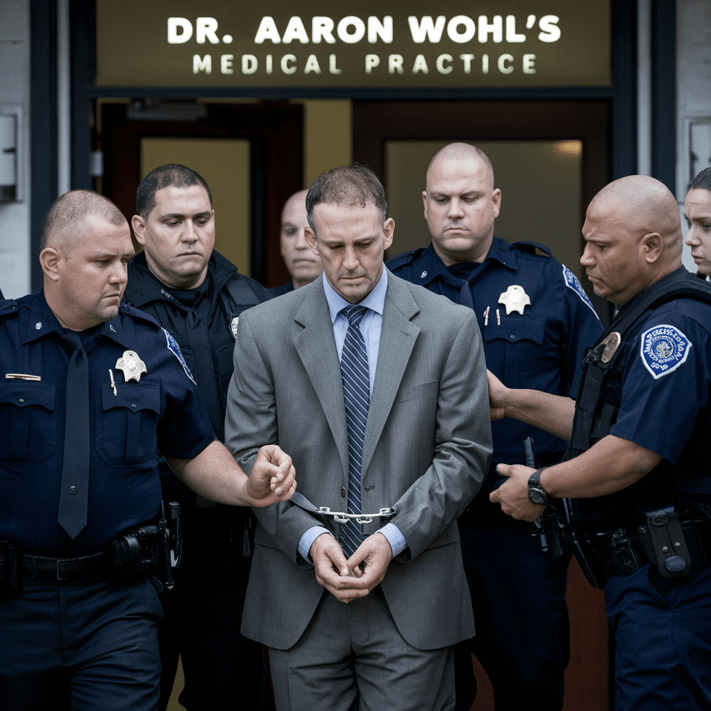 dr. aaron wohl arrested