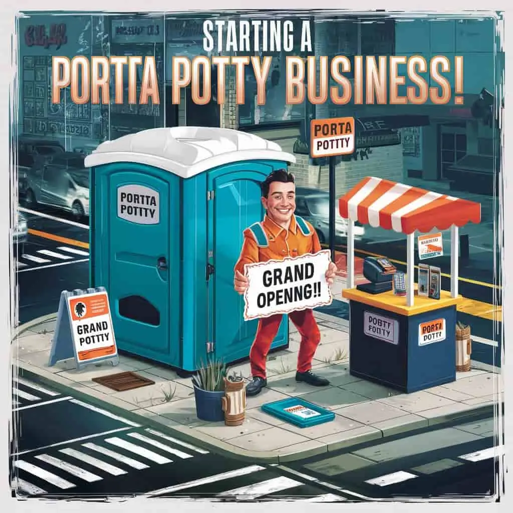 how to start a porta potty business