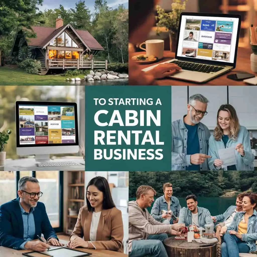 how to start a cabin rental business